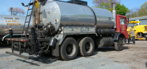 Tandem Axle asphalt emulsion tanker